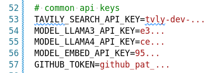 Add API Tokens