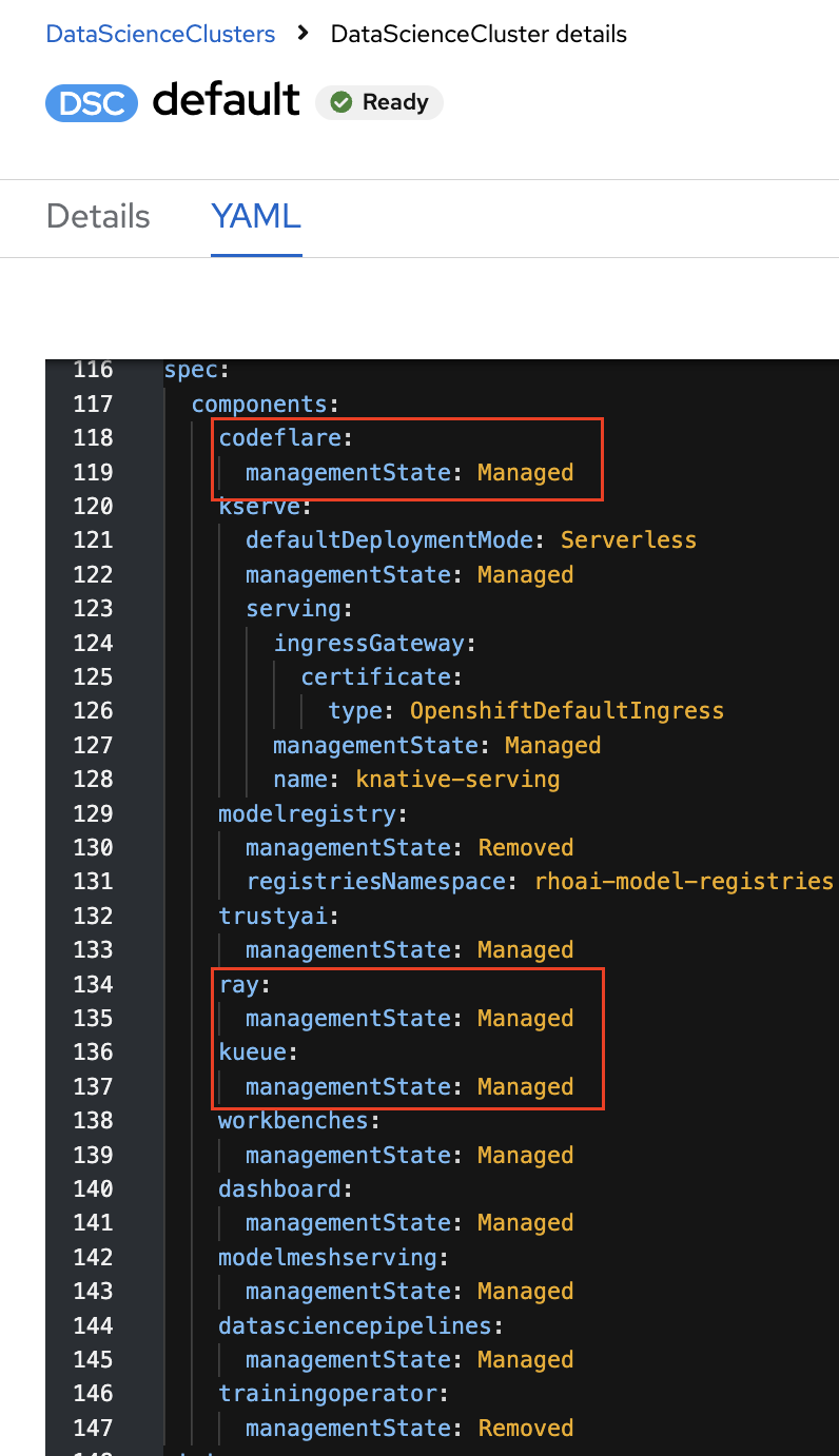 dsc codeflare